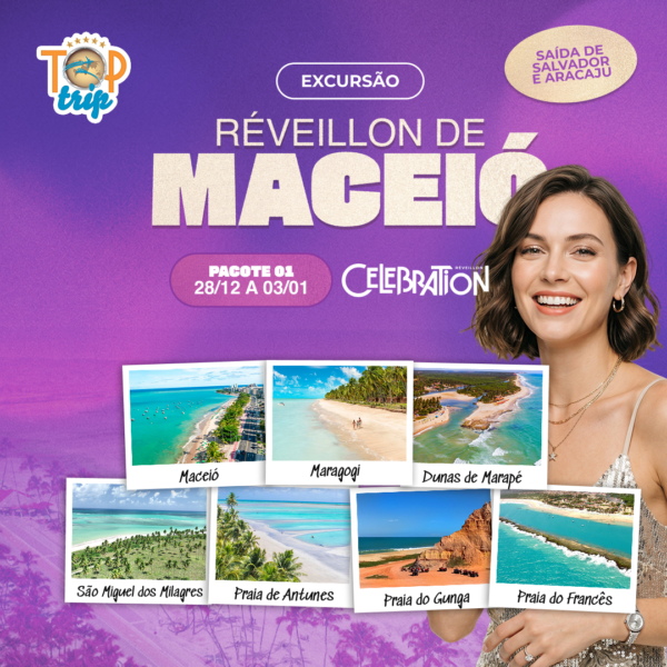 Excursão Réveillon de Maceió - Pacote 1