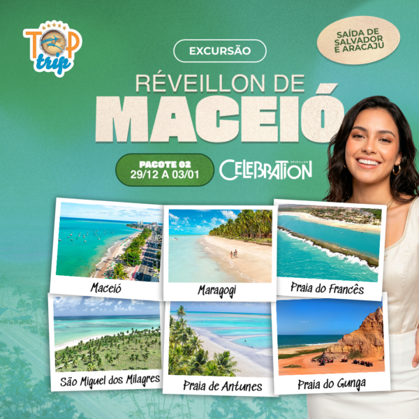 Excursão Réveillon de Maceió - Pacote 2