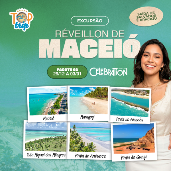 Excursão Réveillon de Maceió - Pacote 2